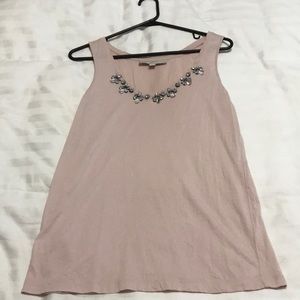 Blush Loft sleeveless shirt